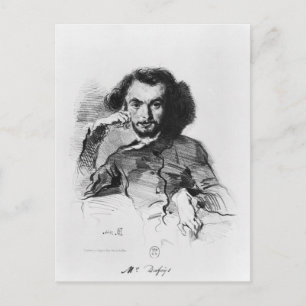 Cartão Postal Charles Baudelaire 1844