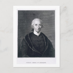 Cartão Postal Charles Carroll of Carrollton, gravado por Asher B