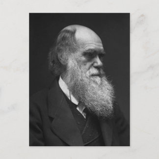 Cartão postal Charles Darwin