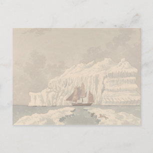 Cartão Postal Charles Hamilton Smith.- Iceberg na Baía de Baffin