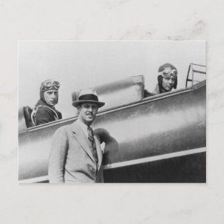Cartão Postal Charles Lindbergh e Fred Weick