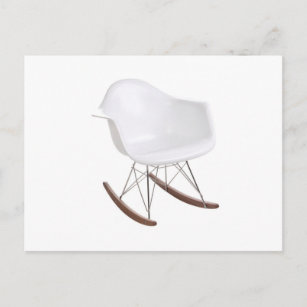 Cartão Postal Charles & Ray Eames Shell Eiffel Rocking Cadeira