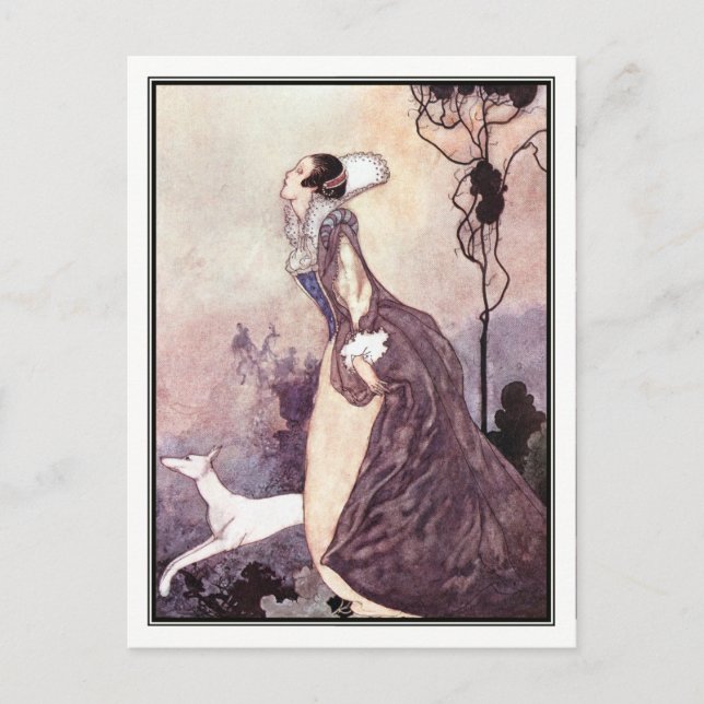 Cartão Postal Charles Robinson - Todas as coisas no amor (Frente)