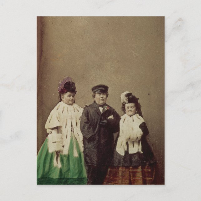 Cartão Postal Charles Sherwood Stratton (Frente)