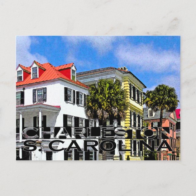 Cartão Postal Charleston (Frente)