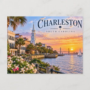 Cartão Postal Charleston Carolina do Sul