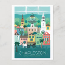 Charleston, Cartão-postal da Carolina do Sul