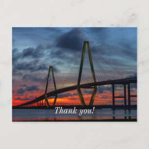 Cartão Postal Charleston Fire Like Sunset