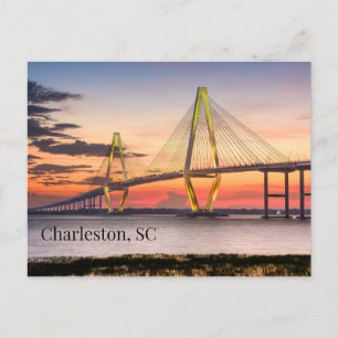 Cartão Postal Charleston, Ponte Sunset da Carolina do Sul