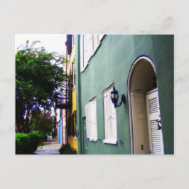 Cartão Postal Charleston Rainbow Row Houses