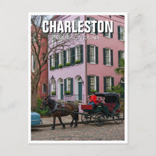 Cartão Postal Charleston South Carolina Viagem