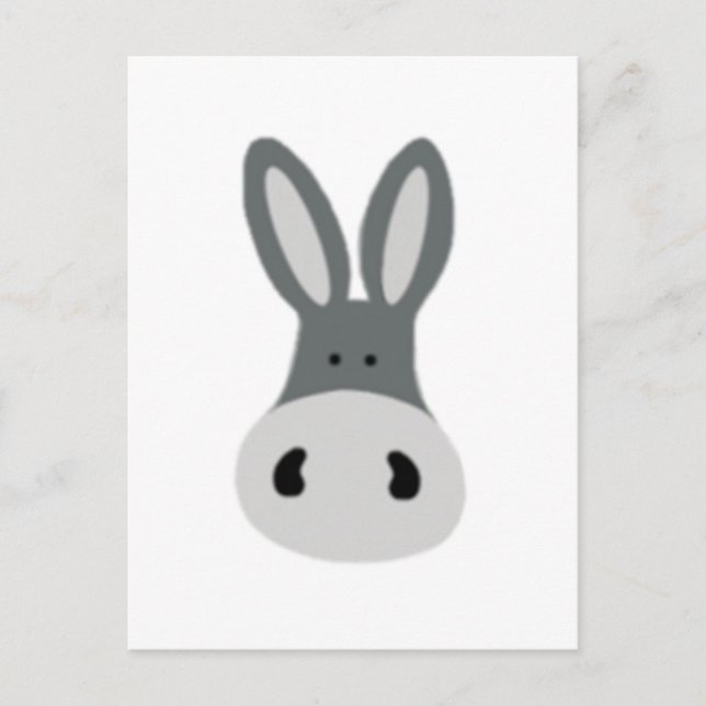 Cartão Postal Charlie Donkey (Frente)