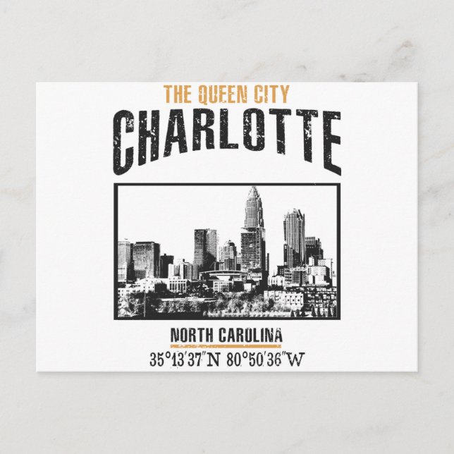 Cartão Postal Charlotte (Frente)