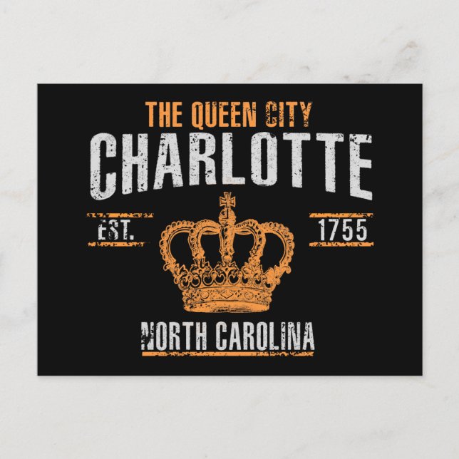 Cartão Postal Charlotte (Frente)