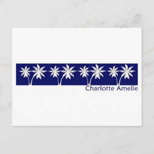 Cartão Postal Charlotte Amelie, U.S.V.I.