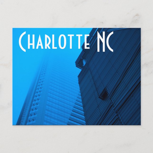 Cartão Postal Charlotte NC (Frente)