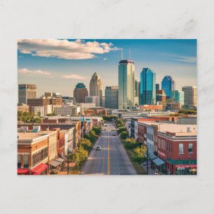 Cartão Postal Charlotte North Carolina