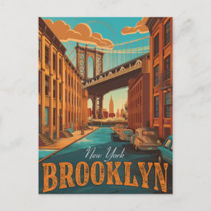 Cartão Postal Charme do Brooklyn: Capture a Essência com isso