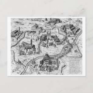 Cartão Postal Charta Postalis Indulgentiae 7 Ecclesiarum Urbis