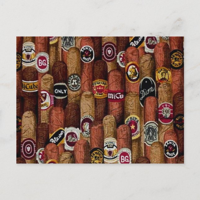 Cartão Postal Charutos (Frente)