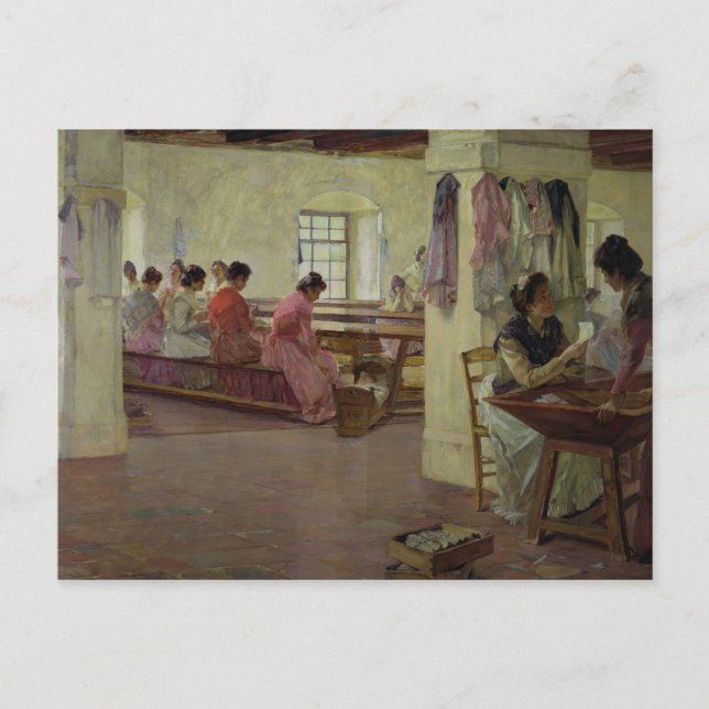 Cartão Postal Charutos em Sevilha (Frente)