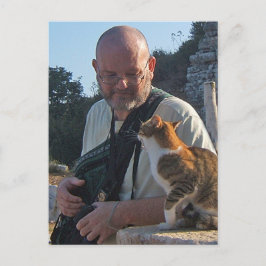 Cartão Postal Chat Cat no Cartão-postal Ephesus
