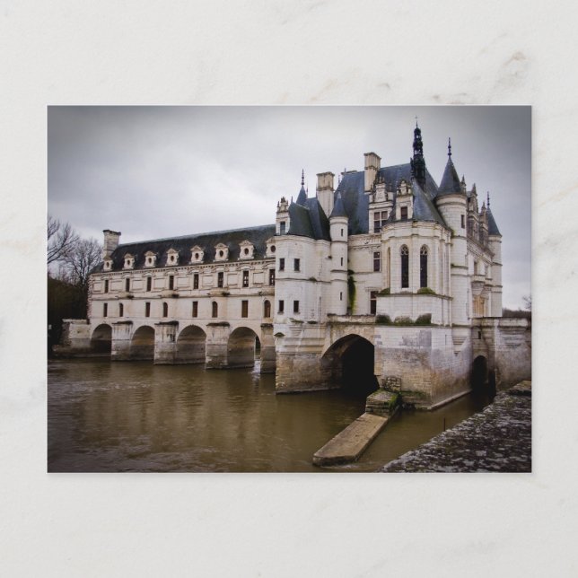 Cartão Postal Chateau Chenonceau (Frente)