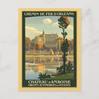 Cartão Postal Chateau d'Amboise