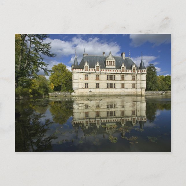 Cartão Postal Chateau de Azay-le-Rideau, Indre-et-Loire, 4 (Frente)