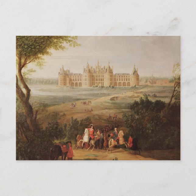 Cartão Postal Chateau de Chambord, 1722 (Frente)