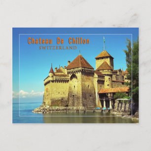 Cartão Postal Château de Chillon