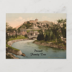 Cartão Postal Château Fort de Lourdes, Lourdes, França