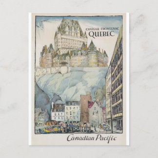 Cartão Postal Château Frontenac
