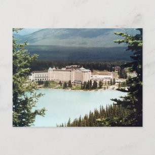 Cartão postal Chateau Lake Louise em Alberta, Can