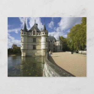Cartão Postal Chateau of Azay-le-Rideau, Indre-et-Loire, 3