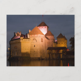 Cartão Postal Chateaux Chillon, Cartão-postal Suiça