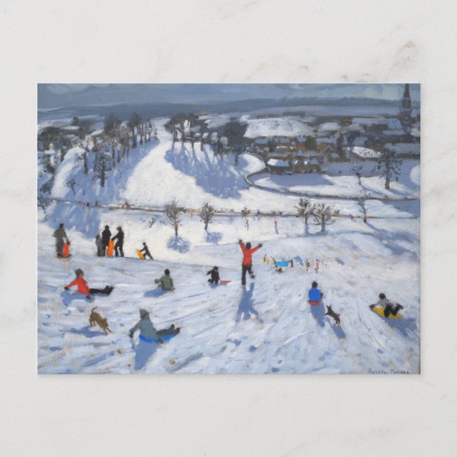 Cartão Postal Chatsworth de inverno de 2010 (Frente)