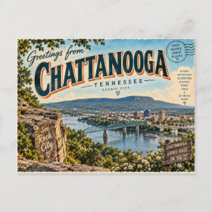 Cartão Postal Chattanooga, Tennessee