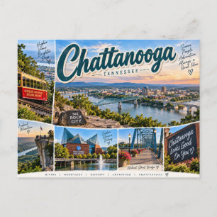 Cartão Postal Chattanooga, Tennessee