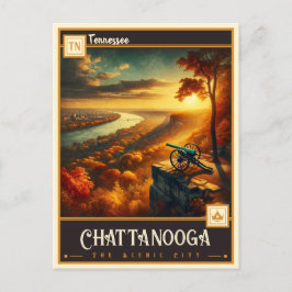 Cartão Postal Chattanooga, Tennessee | Vintage