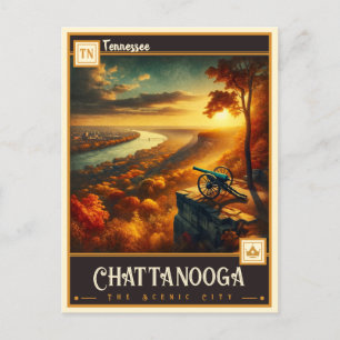 Cartão Postal Chattanooga, Tennessee   Vintage