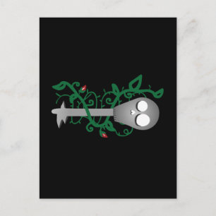 Cartão Postal Chave Skeleton