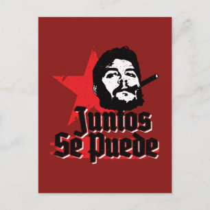 Cartão Postal Che Guevara Juntos Se Puede Citação Juntos Podem