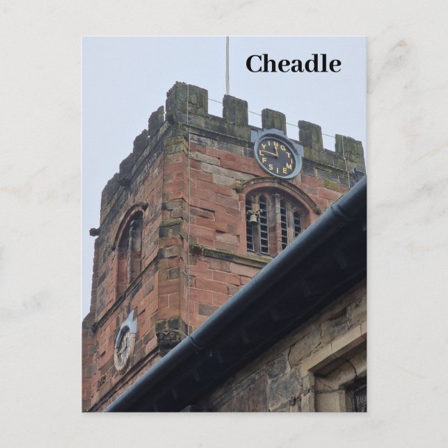 Cartão Postal Cheadle (Frente)