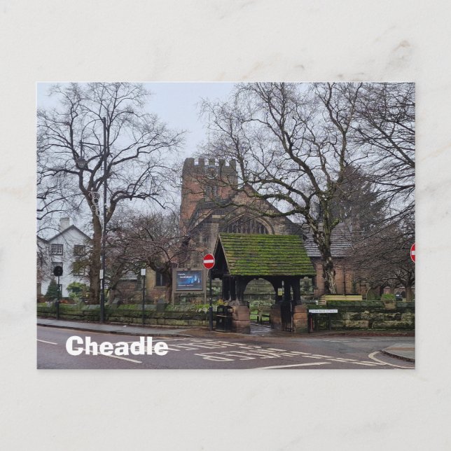 Cartão Postal Cheadle (Frente)