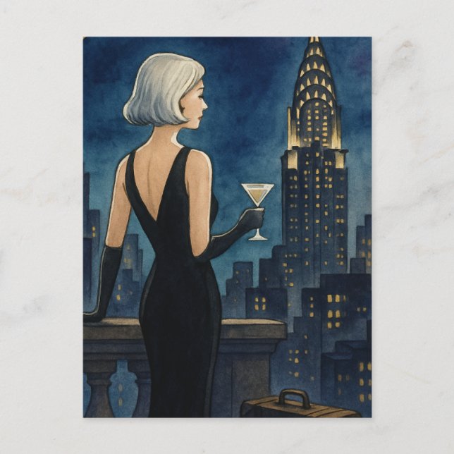 Cartão Postal Checked Baggage, Unchecked Dreams (Frente)