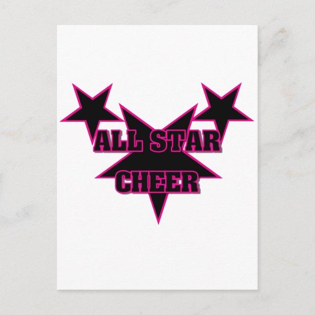 Cartão Postal Cheer Allstar (Frente)