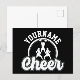 Cartão Postal Cheerleader de Varsity da Equipe de Autores do NOM
