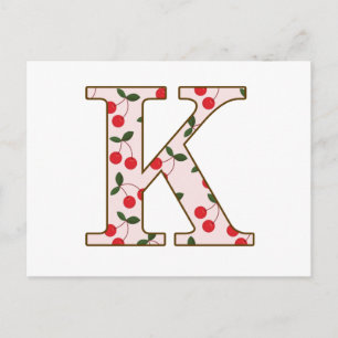Cartão Postal Cheery Cherry K