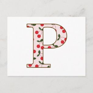 Cartão Postal Cheery Cherry P